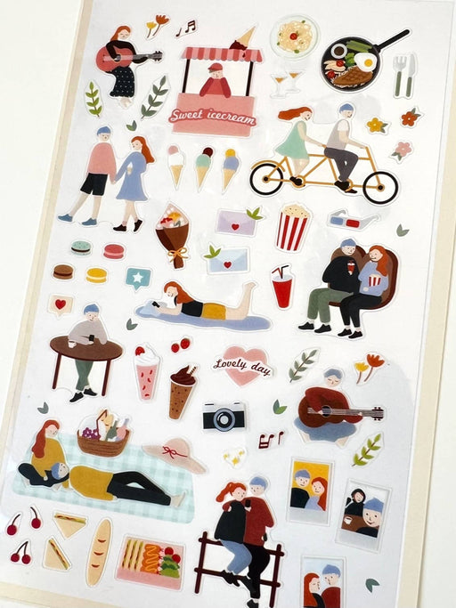 Lovely Day Stickers - Art Department LLC