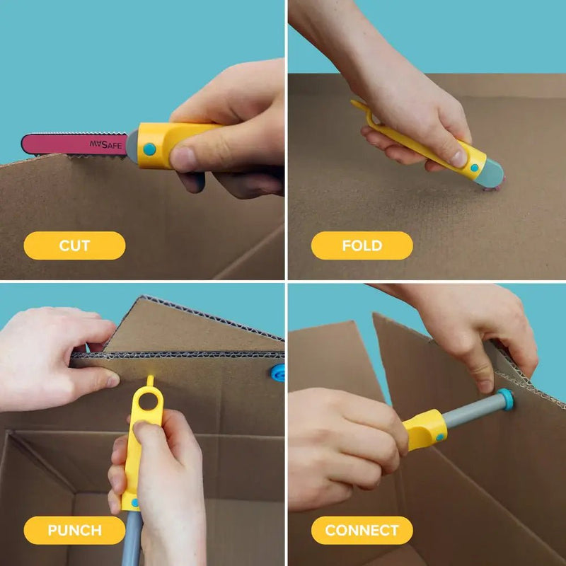DISCOVER | Makedo Cardboard Construction Kit - Art Department LLC