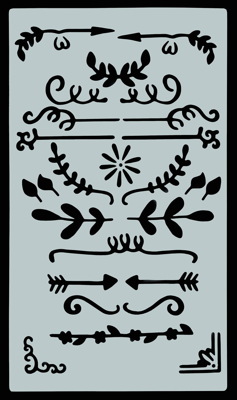 Essentials Dotted Journal Stencil Set - Art Department LLC