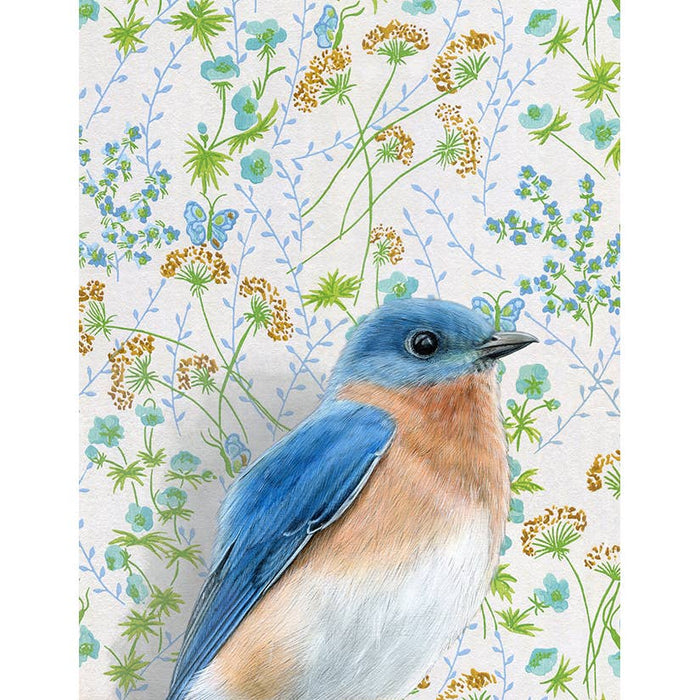Bluebird - Note Card - Art Department LLC