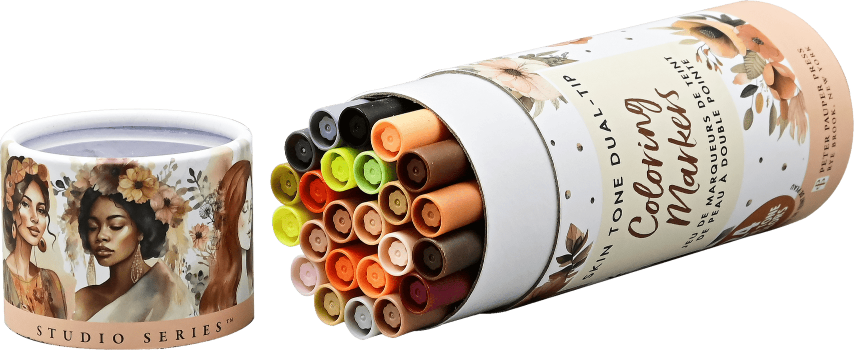 Studio Series Dual - Tip Skin Tone Markers (Set of 24) - Art Department LLC