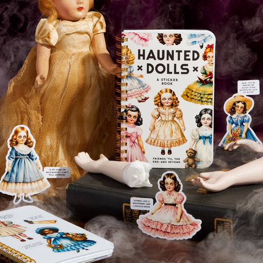 Haunted Dolls Sticker Book - Art Department LLC
