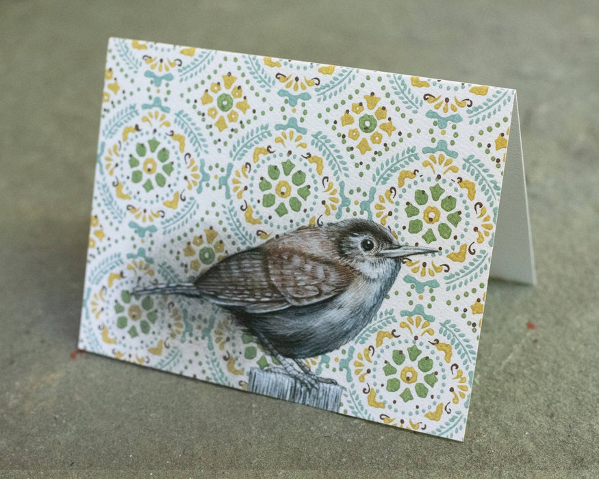 House Wren - Note Card - Art Department LLC