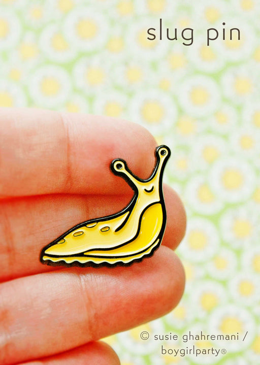 Banana Slug Enamel Pin