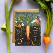 Where You Find Magic, Dig In — Encouragement, Graduation Card - Art Department LLC