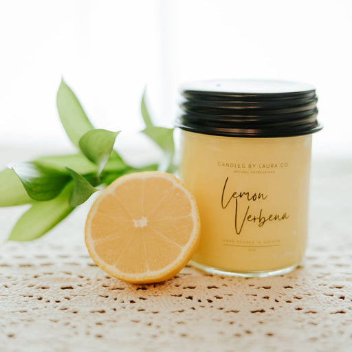 Lemon Verbena Soy Jar Candle