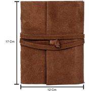 Tuzech Handmade Water Buffalo Leather Journal -  Lined