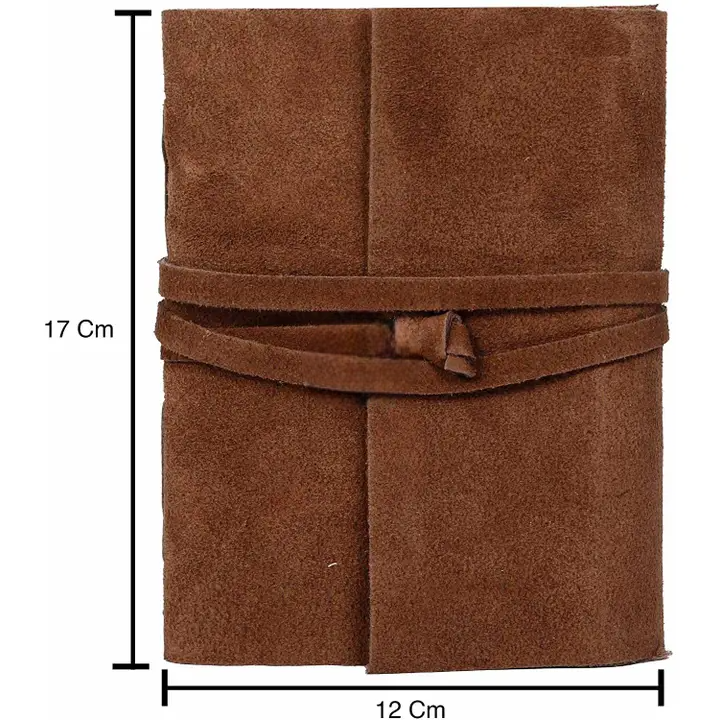 Tuzech Handmade Water Buffalo Leather Journal -  Lined