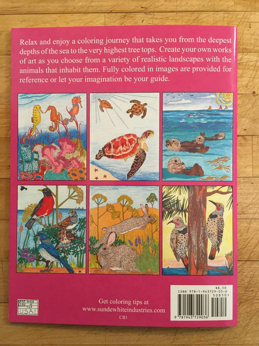 Coloring Book: From The Sea To The Trees - Art Department LLC