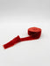 1.25" Raw Edge Velvet Ribbon, crimson