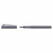 Grip 2010 Gray Fountain Pen with Ink Cartridges and Eraser - Art Department LLC