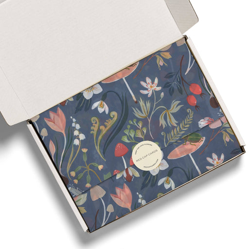 Forest Blue Tissue Paper - Art Department LLC