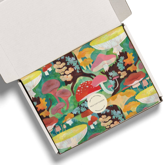 Woodland Mushrooms Tissue Paper - Art Department LLC