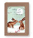 Hares Magical Christmas Boxed Holiday Cards - Set of 10 - Art Department LLC
