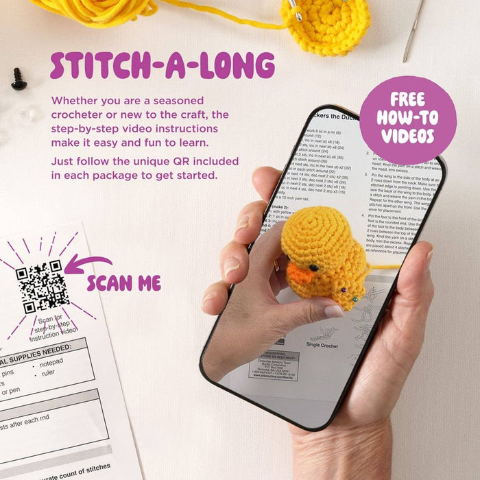 Amigurumi Crochet Kit - Sherry the Cupcake - Art Department LLC