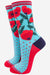 Red Poppy Bamboo Socks