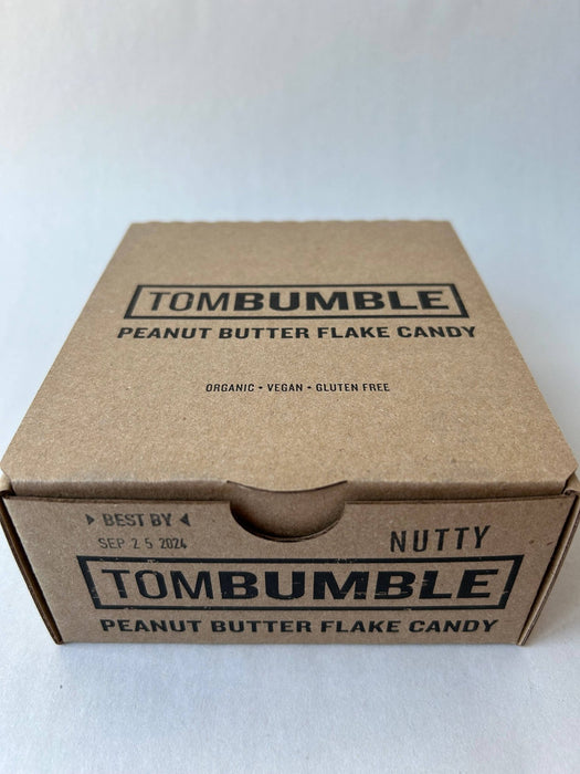 Tom Bumble Nutty Candy Bar - Peanut Butter Flake & Chocolate - Art Department LLC