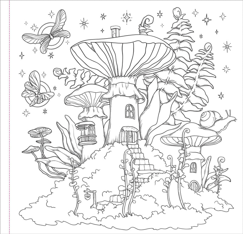 Enchanted Kingdom Adult Coloring Book - Art Department LLC
