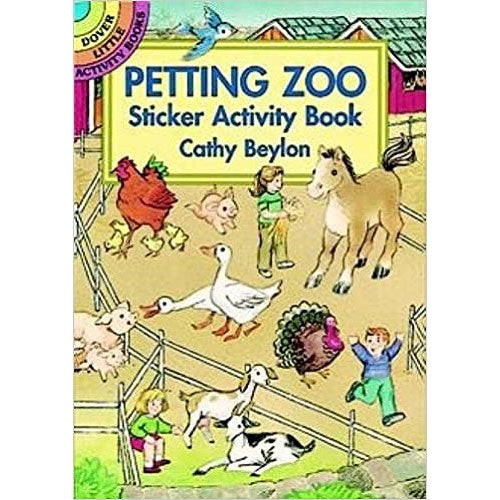 Dover Petting Zoo Sticker Activity Book