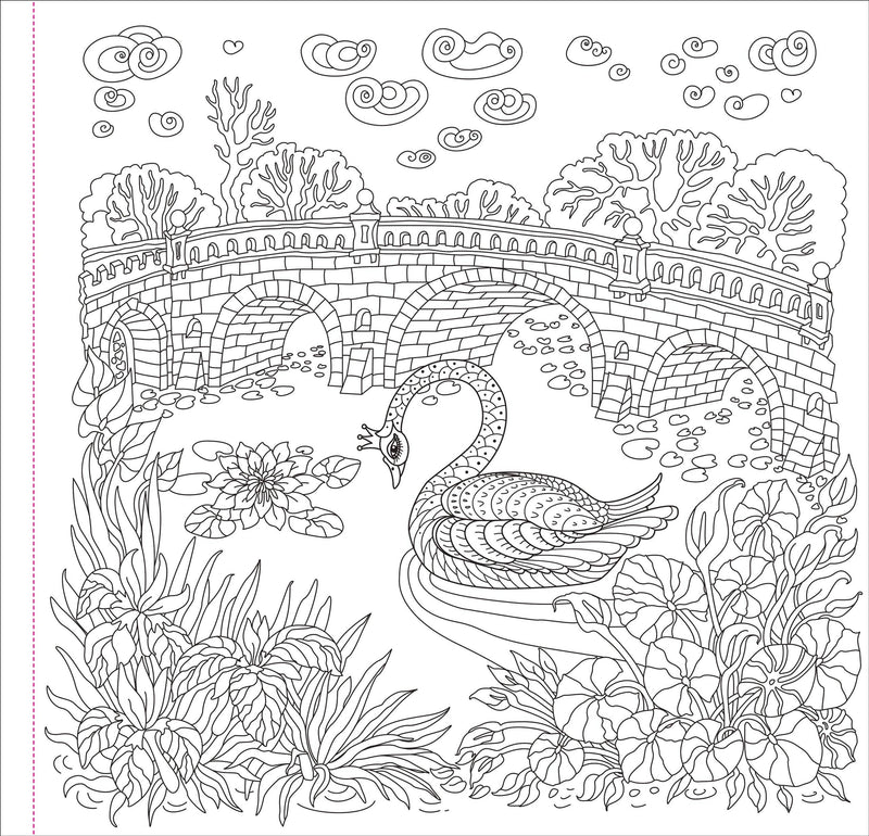 Enchanted Kingdom Adult Coloring Book - Art Department LLC