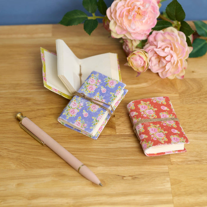 French Floral Mini Notebook Set - Art Department LLC