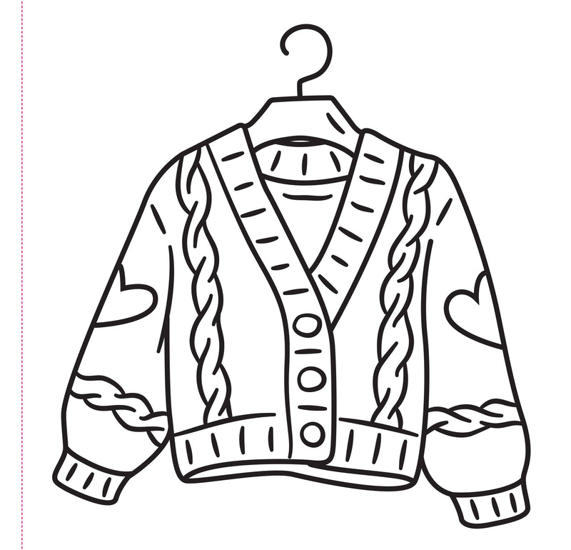 Color Me Comfy Adult Coloring Book