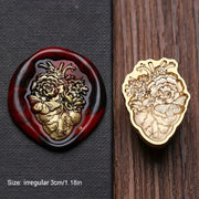 Wax Seal Stamps with Handle - Art Department LLC