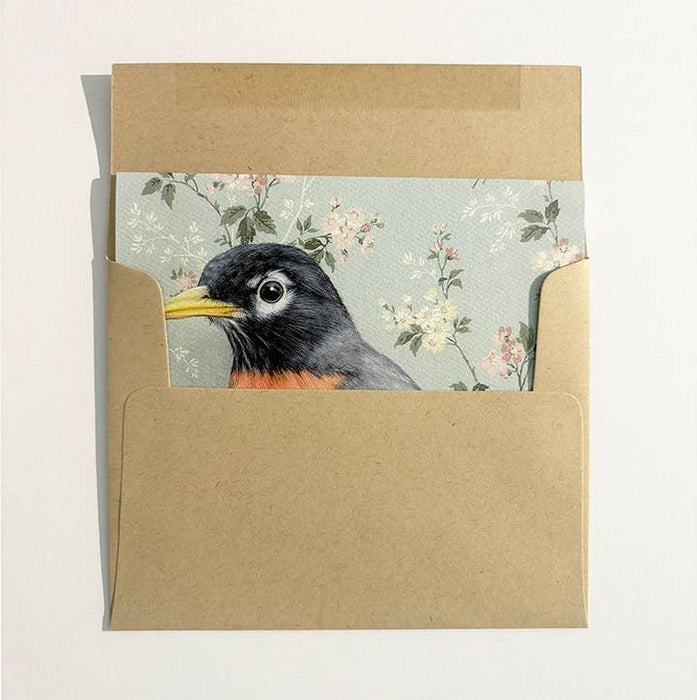 Robin - Note Card - Art Department LLC