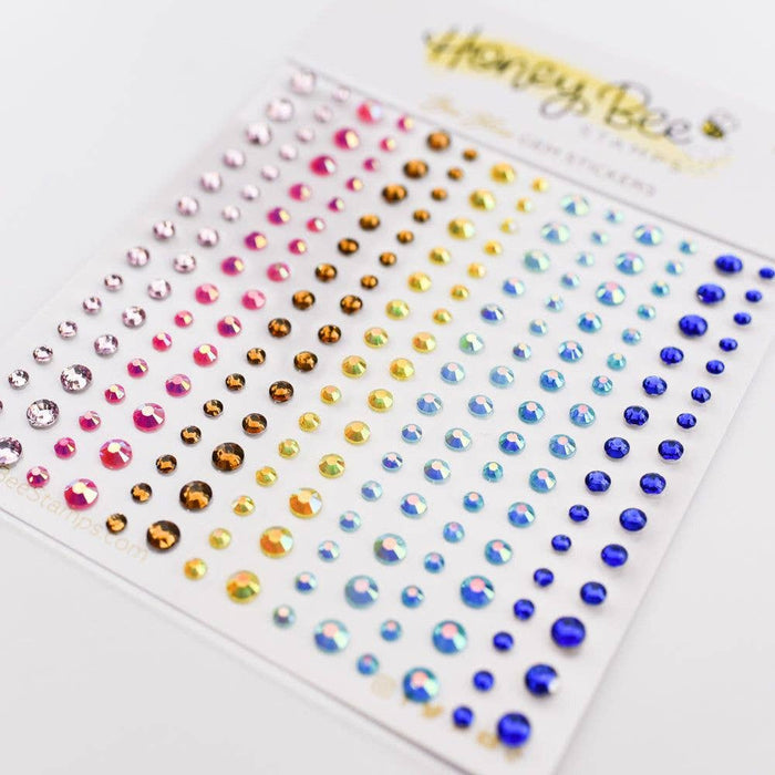 Bee Bliss Gem Stickers - 210 Count