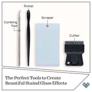 Gallery Glass ® Tool Set, 4 - Piece - Art Department LLC