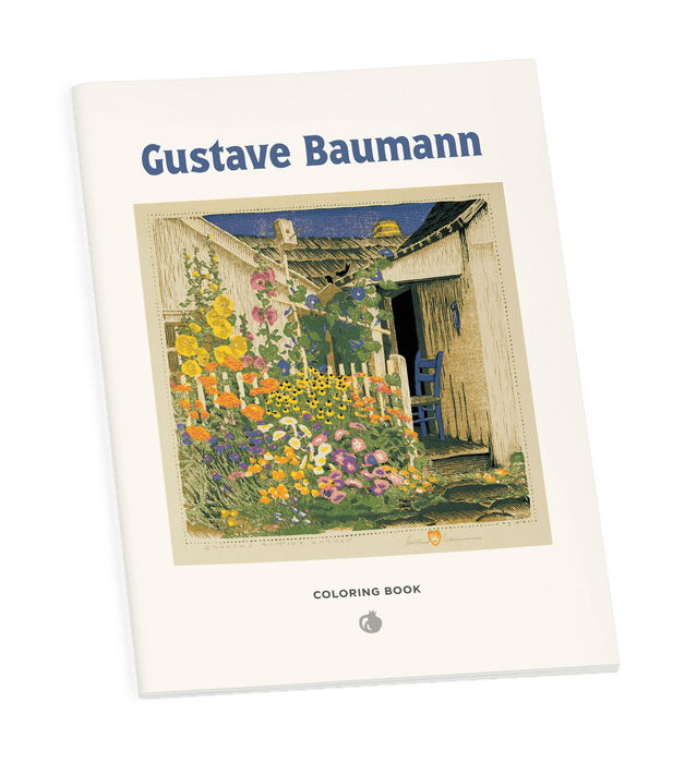 Gustave Baumann Coloring Book - Art Department LLC