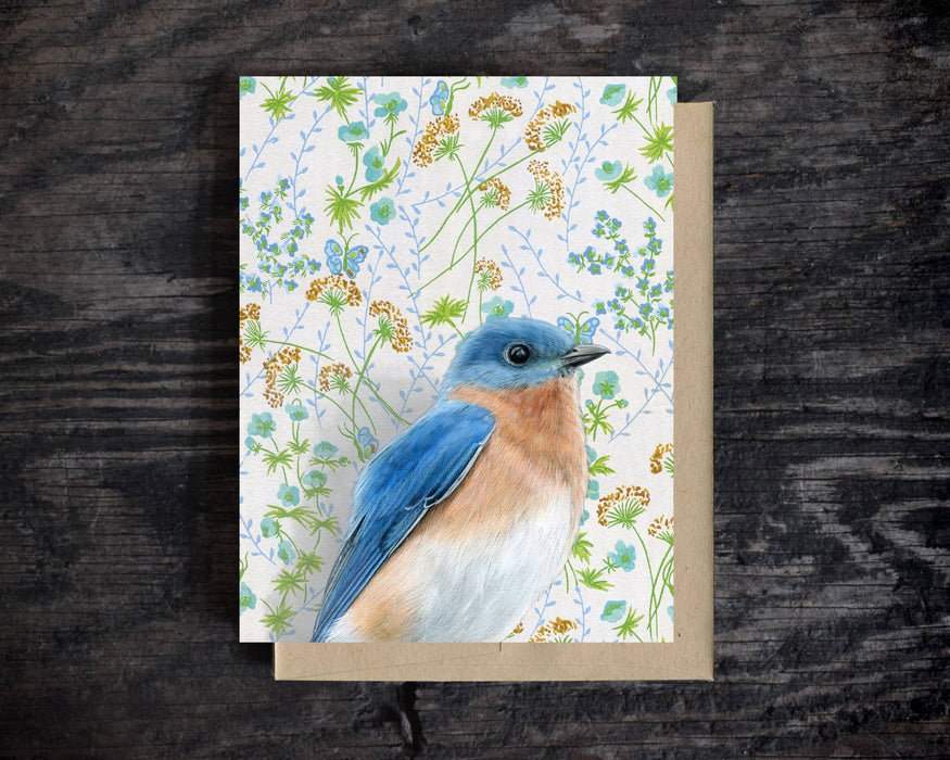 Bluebird - Note Card - Art Department LLC