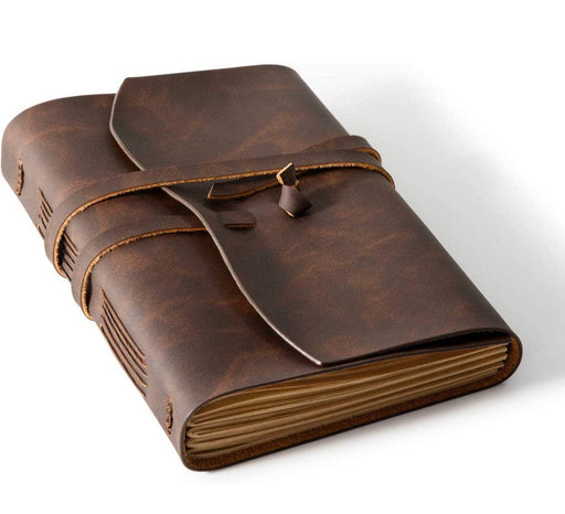 Leather Journal with Lined Pages - Art Department LLC