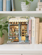 DIY Book Nook Kit: Anna‘s Blue Blossom - Art Department LLC