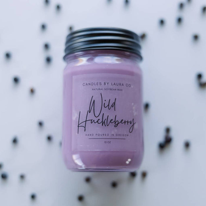 Wild Huckleberry Soy Jar Candle - Art Department LLC