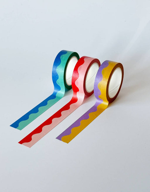Washi Tape, Set of 3 | Squiggle - Art Department LLC