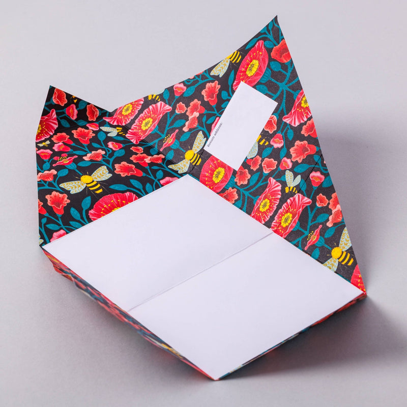 Bright & Beautiful Pigeon, Folding Letters, Set of 6 - Art Department LLC
