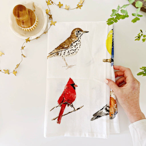 Birds Tea Towel - Art Department LLC