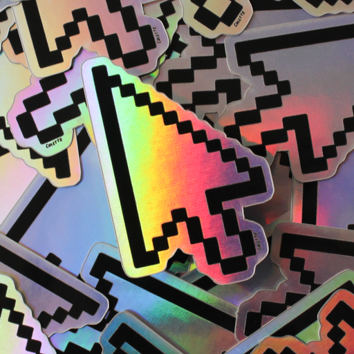 Cursor Holo Sticker - Art Department LLC