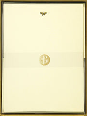 Gold Butterfly Stationery Set - Art Department LLC