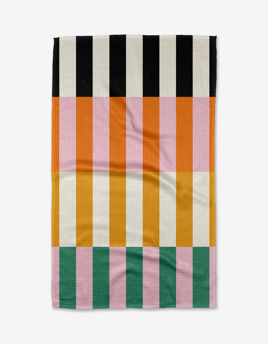 Stacked Stripes Tea Towel - Art Department LLC