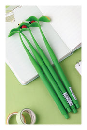 Bugs on a Leaf Wiggle Gel Pens - Art Department LLC