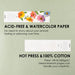 12 Sheets 140LB Watercolor Coloring Bookmarks - Art Department LLC