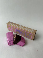 Lou Whistle - Molasses Pecan Chew Covered in Dark Chocolate - Art Department LLC