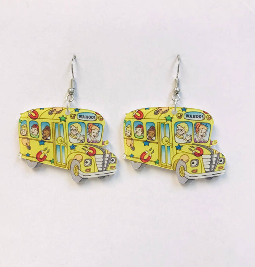 Magic School Bus Earrings - Art Department LLC