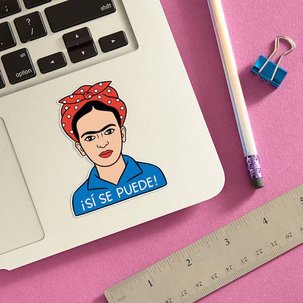 Frida Sí Se Puede Vinyl Sticker