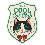 Cool Cat Club Vinyl Sticker - Art Department LLC