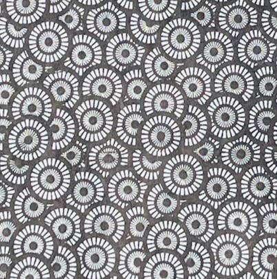 Black & Silver Umbrella Print Lokta Paper - Art Department LLC