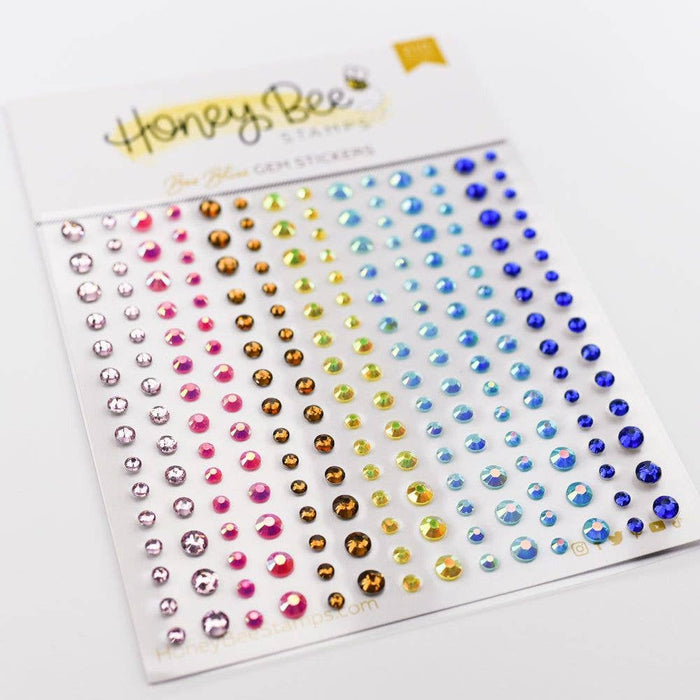 Bee Bliss Gem Stickers - 210 Count