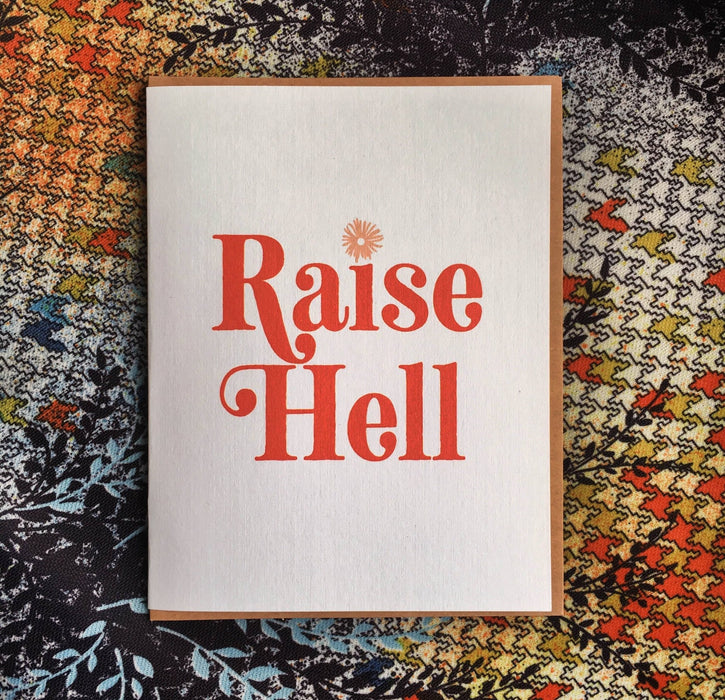 Raise Hell - Card - Art Department LLC